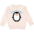 thumbnail image 2 of Inktastic Cool As a Penguin Toddler Sweatshirt, 2 of 4