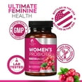 thumbnail image 4 of Probiotics for Women With 50 Billion CFU - Multi Strains Womens Probiotic With Acidophilus For Daily Digestive, Vaginal & Urinary Health Support, Immune Support, Shelf Stable - 60 Capsules, 4 of 9