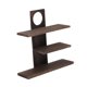 thumbnail image 3 of Soporte para tazas de café, portavasos de té, soporte para servicio de té, organizador de estantes de madera para escritorio Negro, 3 of 9