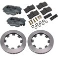 thumbnail image 2 of G-Comp Unser Style Rear Brake Kit, Plain Rotor, Gray Caliper, 2 of 7