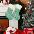 thumbnail image 5 of Usloyux Under $5 Large Sequin Christmas Stockings, Sparkly Personalized Christmas Stocking with Plush Cuff Glitter Christmas Tree Decorations, Xmas Hanging Ornaments for Fireplace Home Party Decor, 5 of 6