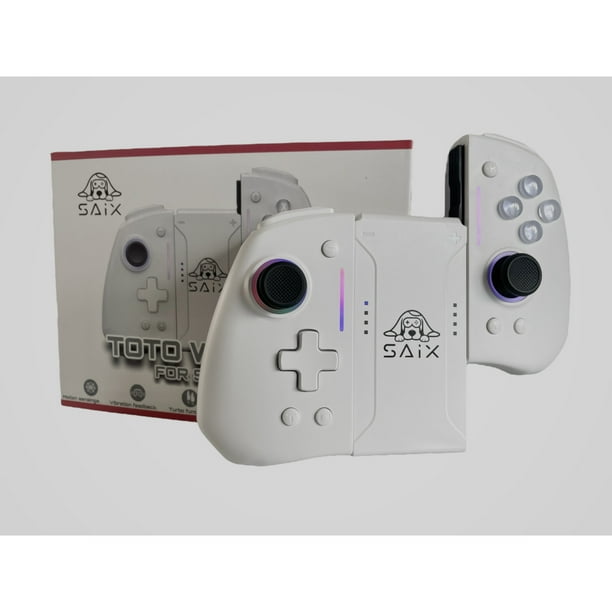 Control Inalámbrico SAIX Joypad Toto White 2 para Nintendo