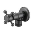 thumbnail image 2 of deevoka Bathroom Angle Stop Valve Copper Water Shut Off Valve for Sink Bathroom Home Style C, 2 of 9