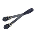 thumbnail image 4 of Bolso de cuero PU con asa, suministros para hacer bolsos, correa para bolso de mano, bolso DIY Negro, 4 of 8