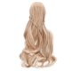 thumbnail image 2 of Peluca de pelo de muñeca,Peluca de pelo de muñeca Suministros para hacer muñecas rizadas Peluca de muñeca Funcionamiento largo y suave, 2 of 9