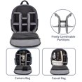 thumbnail image 6 of Vaupan Camera Bag, Thick Ultra-Light Camera Backpack with Padded Dividers Suitable for Outdoor Photography Trip Lens Backpack, Outfit Cameras, Tripods Other Accessories, 6 of 7