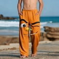 thumbnail image 2 of Niños Pantalones Niñas Pantalones de Playa Informales Impresos de Moda con Bolsillos para Vacaciones Y Deportes Al Aire Libre, Pantalones de Niñas Pequeñas, 2 of 9