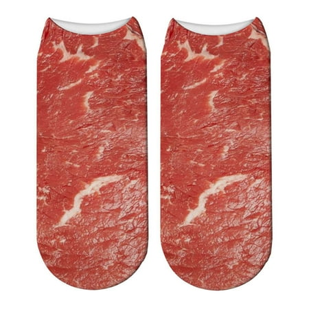 

qazqa casual work business socks 3d animal print medium sports socks