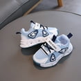 thumbnail image 6 of HAOTAGS Toddler Shoes with LED Light Up Shoes Shiny Toddler Sneakers for Christmas Birthday Blue Size 11 Little Kid, 6 of 8