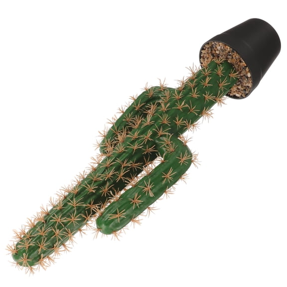 HEANUJJ Large Artificial Cactus Statue Multi-Color Indoor Outdoor Decorative Plant for Patio