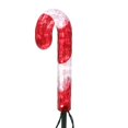 thumbnail image 2 of 8ct 12" Candy Cane Lawn Stakes with 240 LEDs, 2 of 3