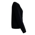 thumbnail image 3 of Suéter George para Mujer, con Cuello Redondo, Apliaciones Perlas Negro Talla M, 3 of 4