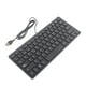 thumbnail image 5 of Mini teclado español portátil con cable, interfaz USB para computadora de escritorio, ultrafino, 78 teclas, 5 of 14