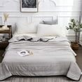 thumbnail image 1 of Affordablo Cheap Cooling Throw Blanket for Hot Sleepers Cold Comforter for Hot Sleepers Cooling Blanket for Night Sweats Decorative Home Cooling Solutions, 1 of 6