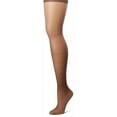 thumbnail image 1 of Hanes 00P16 Silk Reflections Plus Collants pour Orteils Améliorés Taille 4-5P, Noir Jet, 1 of 4