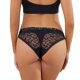 thumbnail image 1 of Gibobby Bragas elásticas para mujer Bragas retazos encaje sexy, lencería mujer, ropa interior cómoda cintura alta, ropa interior íntima malla a rayas, bragas algodón para mujer （Negro， XL), 1 of 5
