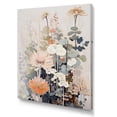 thumbnail image 2 of Designart "Harmonious Floral Kaleidoscope" Flowers Wall Art Living Room, 2 of 7