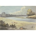 thumbnail image 2 of Edward Francis Burney 18x13 Black Ornate Wood Framed Double Matted Museum Art Print Titled - Richmond, 2 of 5