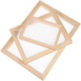 thumbnail image 3 of 3 piezas de marcos para hacer papel, pantallas para hacer papel, marco de madera, molde para hacer papel, suministros para hacer papel, 3 of 3