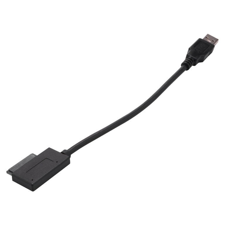 cablecc USB 3.0 to 7+6 13pin Slimline Sata Adapter Cable for Laptop Cd DVD  ROM Optical Drive