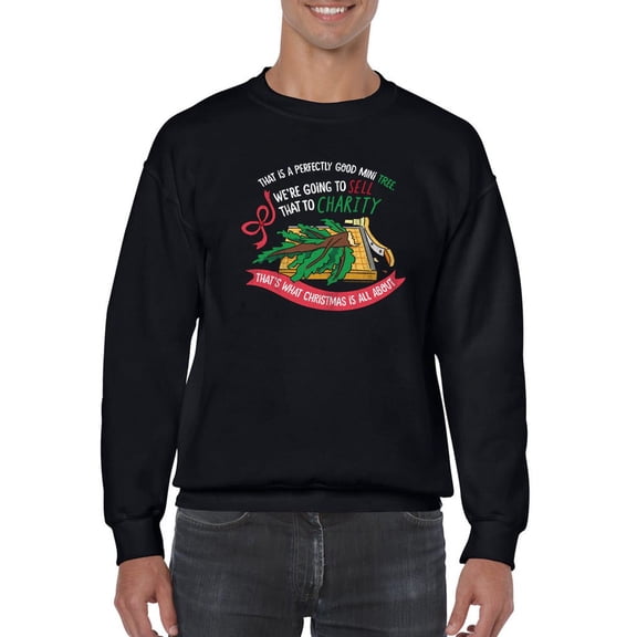 Perfectly Good Mini Tree Sweatshirt Men The Office, Male Large