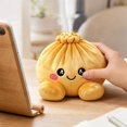 thumbnail image 3 of Big Mystery Dumpling Pillows with Steamed,Cute Plush Stuffed Steamed Bun Squishies Dumpling Giant Dumpling Squeeze Stress Ball for Adults Christmas Party Favors Gifts Home Office Decor-Christmas-16#, 3 of 6
