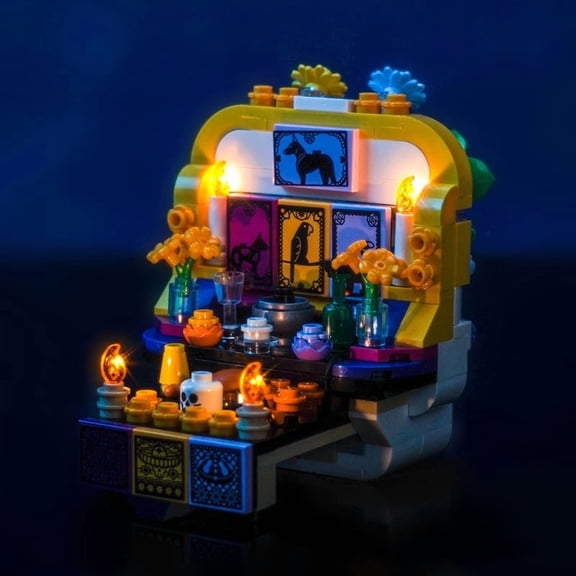 ‌LED Light Compatible with Legos Legos 40811 Altar Building Toy, Only Decoration Lights, No Model Kit