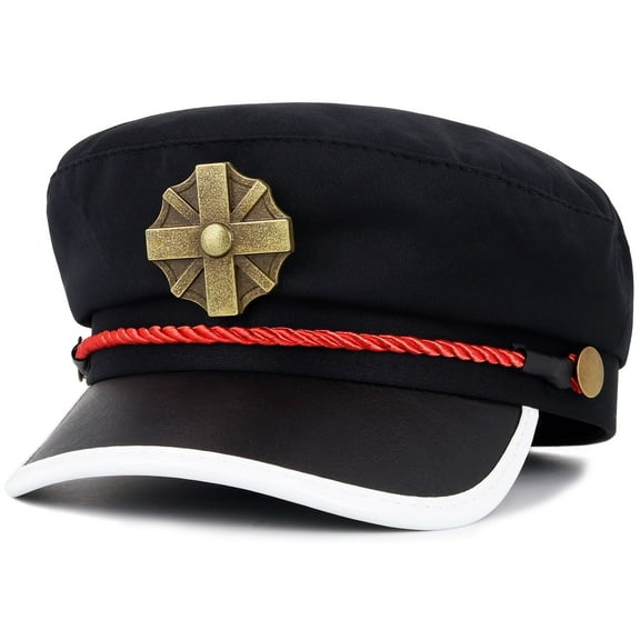 Roffatide Anime Toilet Bound Hanako Kun Hat Cosplay Fiddler Cap Black