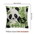 thumbnail image 4 of Pillowcase King  Bedding Pillow Cover Panda Cute Animal Pillow Sham Case Protector for Throw Bed Pillow  Zipper Closure, 4 of 7