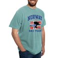 thumbnail image 4 of CafePress - Norway Ski Team T Shirt - Mens Comfort Colors Shirt, 4 of 5