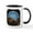 White/Black Inside, variant on CafePress - Artificial Horizon &Amp; Turn Indicator Mugs - 11 oz Ceramic Mug - Novelty Coffee Tea Cup