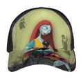 thumbnail image 5 of Doll The Nightmare Before Christmas Unisex Baseball Cap Adjustable Trucker Dad Hat Anti UV Sun Hats Snapback Hat For Men And Women, 5 of 8