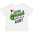 thumbnail image 3 of Inktastic Going Golfing with My Aunt- Kids Golf Boys or Girls Toddler T-Shirt, 3 of 5