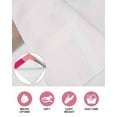 thumbnail image 6 of Pink Orange Kitchen Dish Towels for Drying Dishes Set of 2, Geometric Modern Abstract Oil Painting Waffle Weave Microfiber Hand Tea Bathroom Towels Quick Dry & Absorbent Towel 12x12, 6 of 7