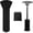 round:89"hx33"dx19"b-black, variant on DEBGFS MesaSe Pyramid Torch Patio Heater Cover with Zipper and Storage Bag Waterproof Outdoor Heater Cover Dustproof UV-Resisant Wind-Resistant