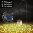 thumbnail image 4 of Luces Solares Para Exteriores, Farol De Jardín De Metal Retro, Farol De Jardín Colgante Led Impermeable Para Jardín, Patio, Patios Traseros Y Caminos Scienceny HA036448-00, 4 of 6