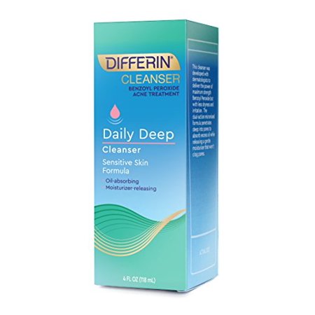 benzoyl peroxide wash and differin
