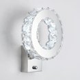 thumbnail image 3 of Lámpara de techo de cristal de ahorro de energía LED para comedor, sala de estar, encendido instantáneo, sin parpadeo, bajo consumo de energía, fácil instalación para dormitorio, habitación de niñas,, 3 of 5