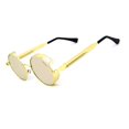 thumbnail image 1 of Lentes de Sol Polarizados RONSOU G1020N 8 Redondos Estilo Steampunk Retro Proteccion UV400, 1 of 5
