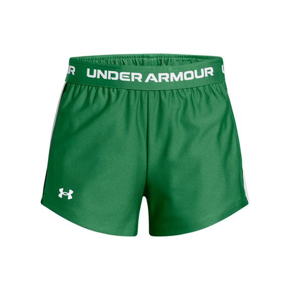 Pantalones cortos Under Armour Tech Play Up Team Kelly Green para niñas