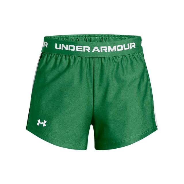 Pantalones cortos Under Armour Tech Play Up Team Kelly Green para niñas