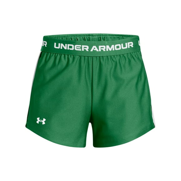 Pantalones cortos Under Armour Tech Play Up Team Kelly Green para niñas