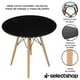 thumbnail image 4 of Mesa Comedor, Desayunador Redonda Minimalista 60cm, 4 of 8
