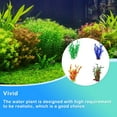thumbnail image 4 of ABS Fishtank Artificial Water Plant Vivid Realistic Simulation Landscaping Plants Grasses Ornament Accessories Red, 4 of 7