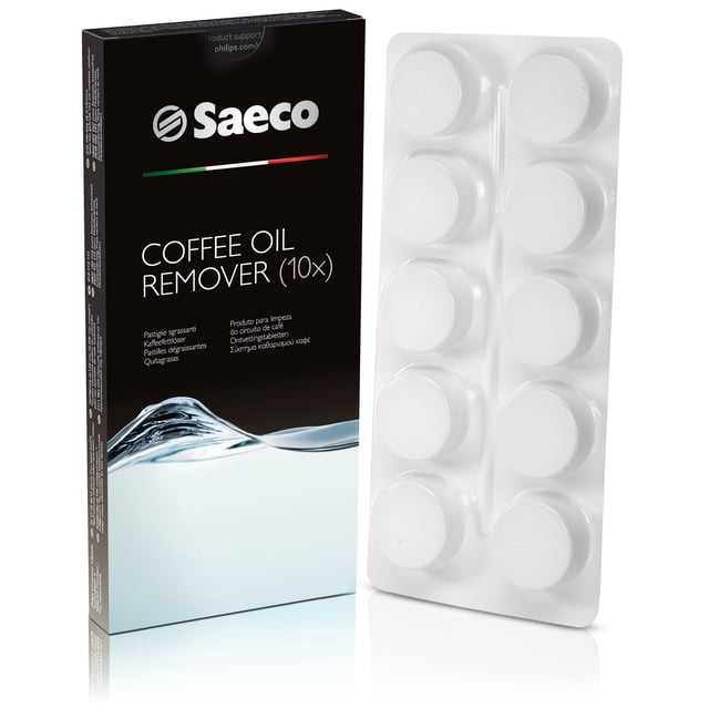 Removedor de aceite de café 10 tabletas Saeco CA6704/99