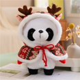 thumbnail image 2 of wsevypo Peluche de panda navideño Lindos animales de peluche Cojines suaves, 2 of 8