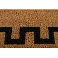thumbnail image 4 of Erin Gates by Momeni Park Greek Key Natural Hand Woven Natural Coir Doormat 1'6" X 2'6", 4 of 5