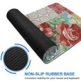 thumbnail image 6 of Long Mouse Pads for Desk,Pioneer Flower Floral Print Pattern Desk Mats on Top Of Desks, Desk Mouse Pad Extra Large with 3mm Non-Slip Base and Stitched Edge for Gaming,Office,Work,Home 31.5"x11.8", 6 of 6