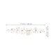 thumbnail image 2 of unbranded 2Ud De Peines Nupciales Con Cristal Y Aplicaciones De Rhinestone Para Estilo Sofisticado, 2 of 8