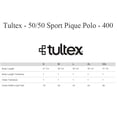 thumbnail image 2 of Tultex Short Sleeve Polo Shirt for Men – S Size 6.7 oz Sport Pique Mixed Colors Pack 9, 2 of 5